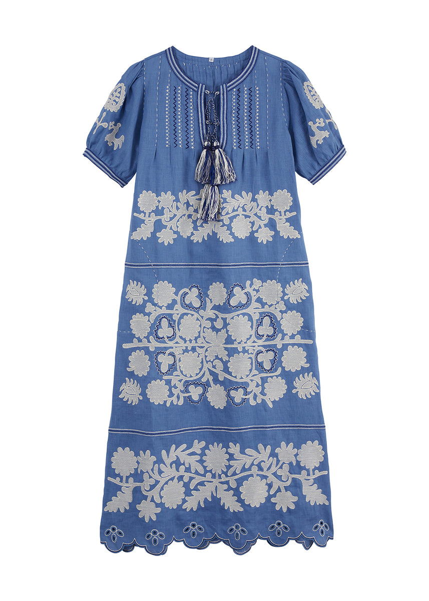Natalia Ukrainian Embroidered Dress