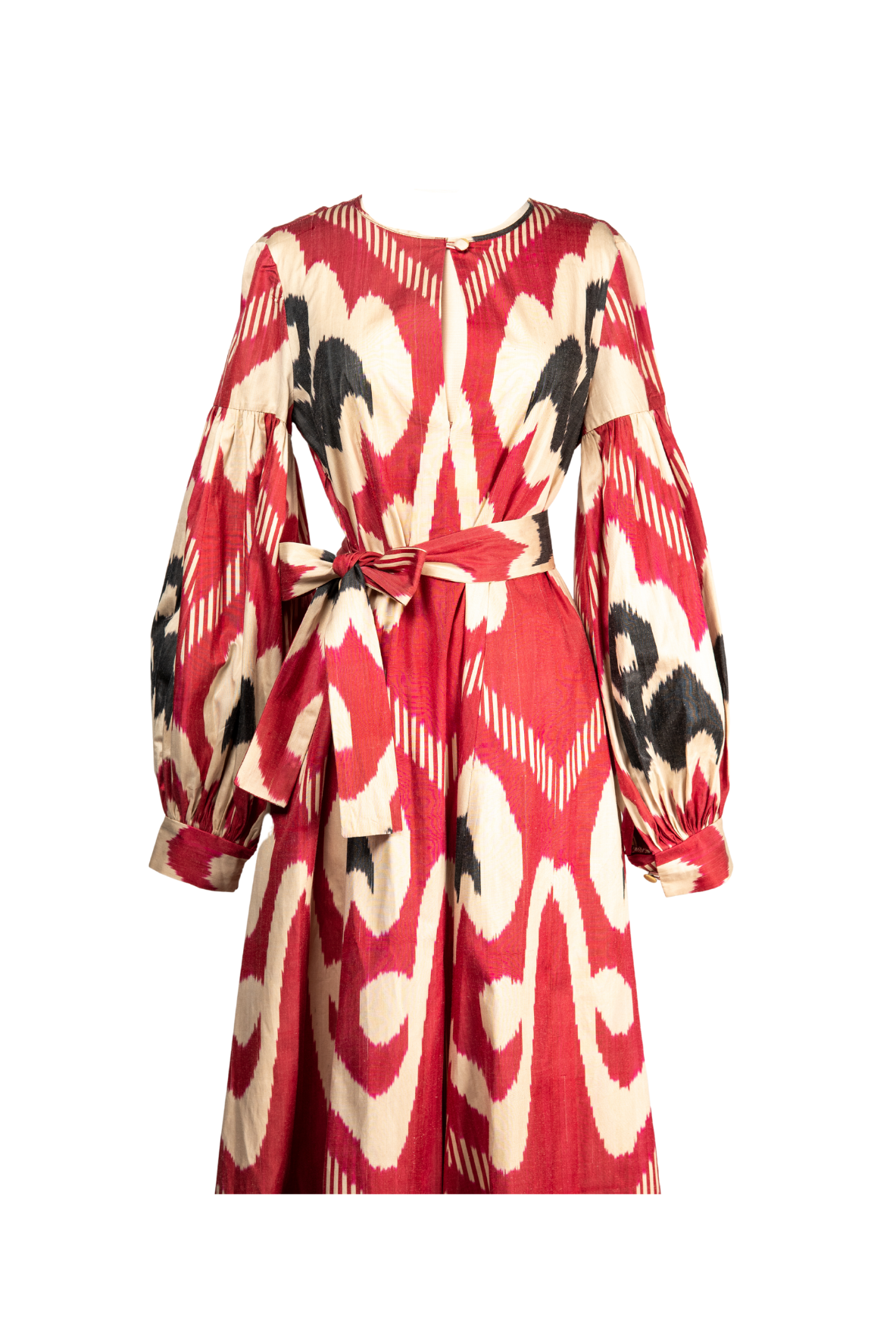 ikat silk dress Isa Silk Ikat Dress