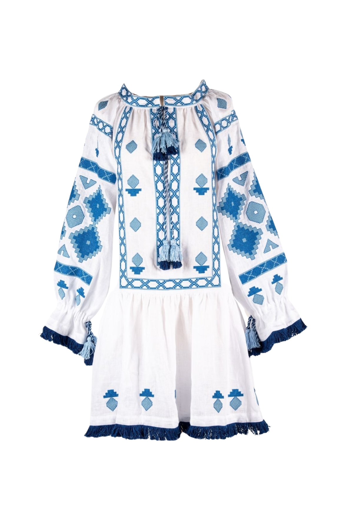 Nomeda Embroidered Ukrainian Dress