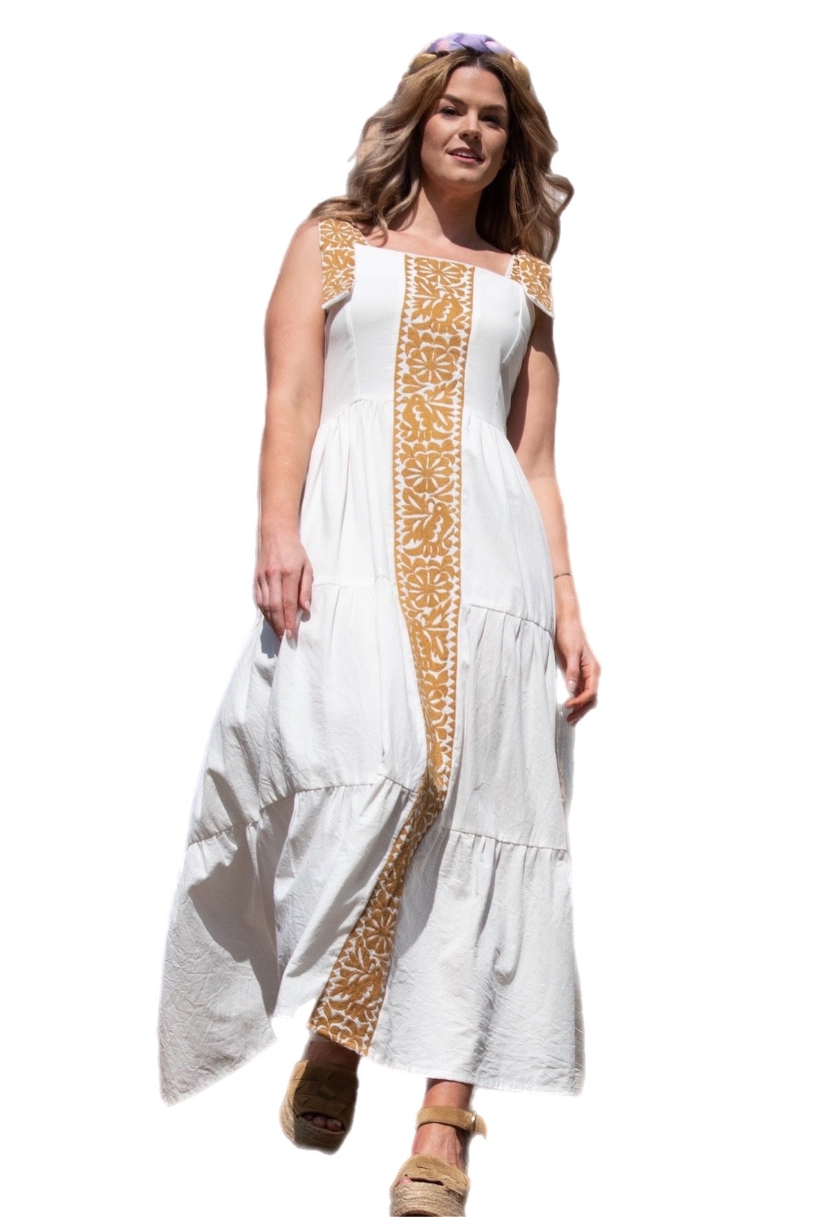 goldenrod maxi dress Evanthe Dress in Goldenrod